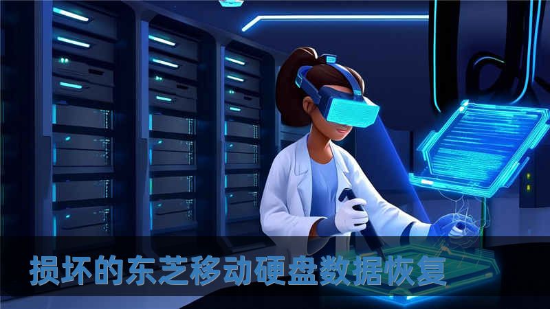 損壞的東芝移動硬盤數據恢復